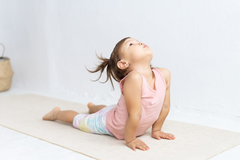 Kid's yoga.